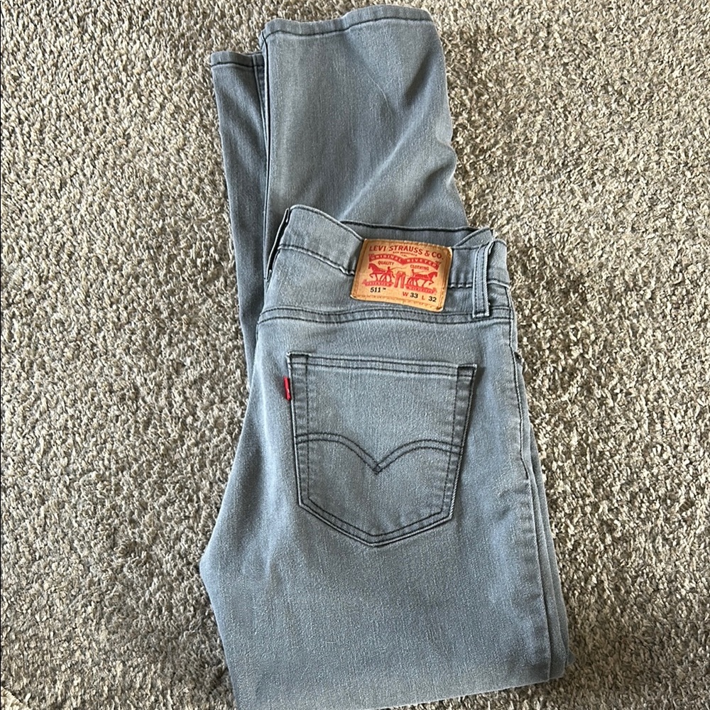 Levi's Grey Jeans